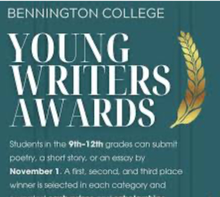 Bennington College Young Writers Awards