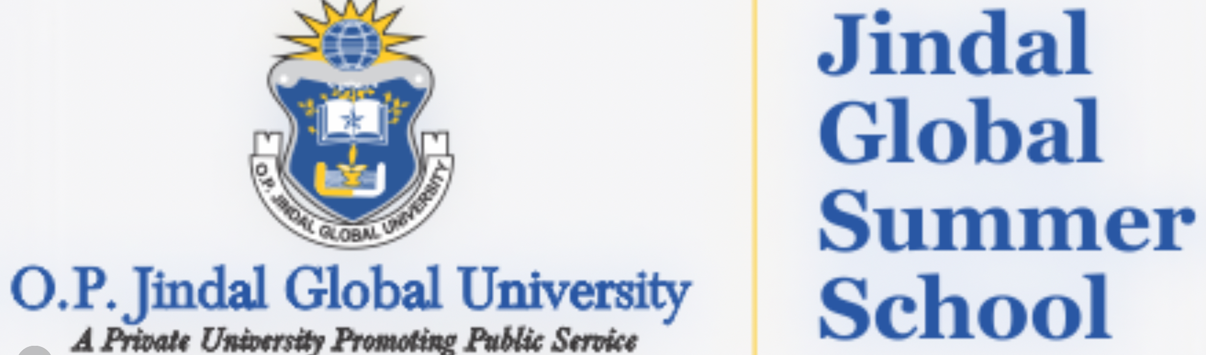 OP Jindal Global University – Summer School