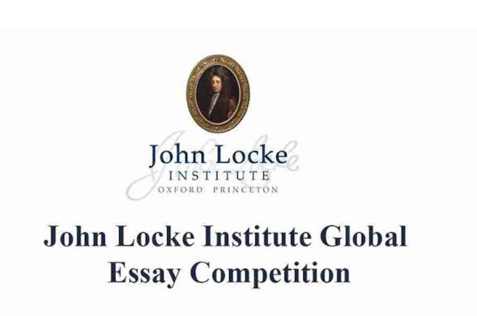 John Locke Institute Essay Competition